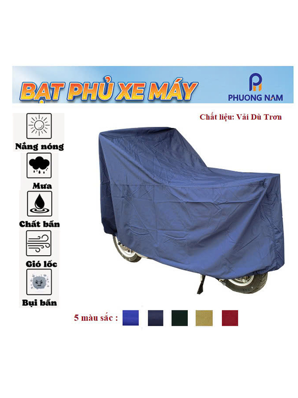 Bạt trùm xe máy 01